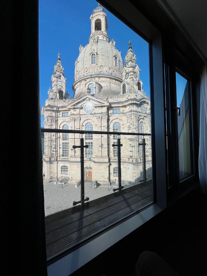 Einzigartiges Panoramaapartment An Der Frauenkirche Dresden Exterior foto